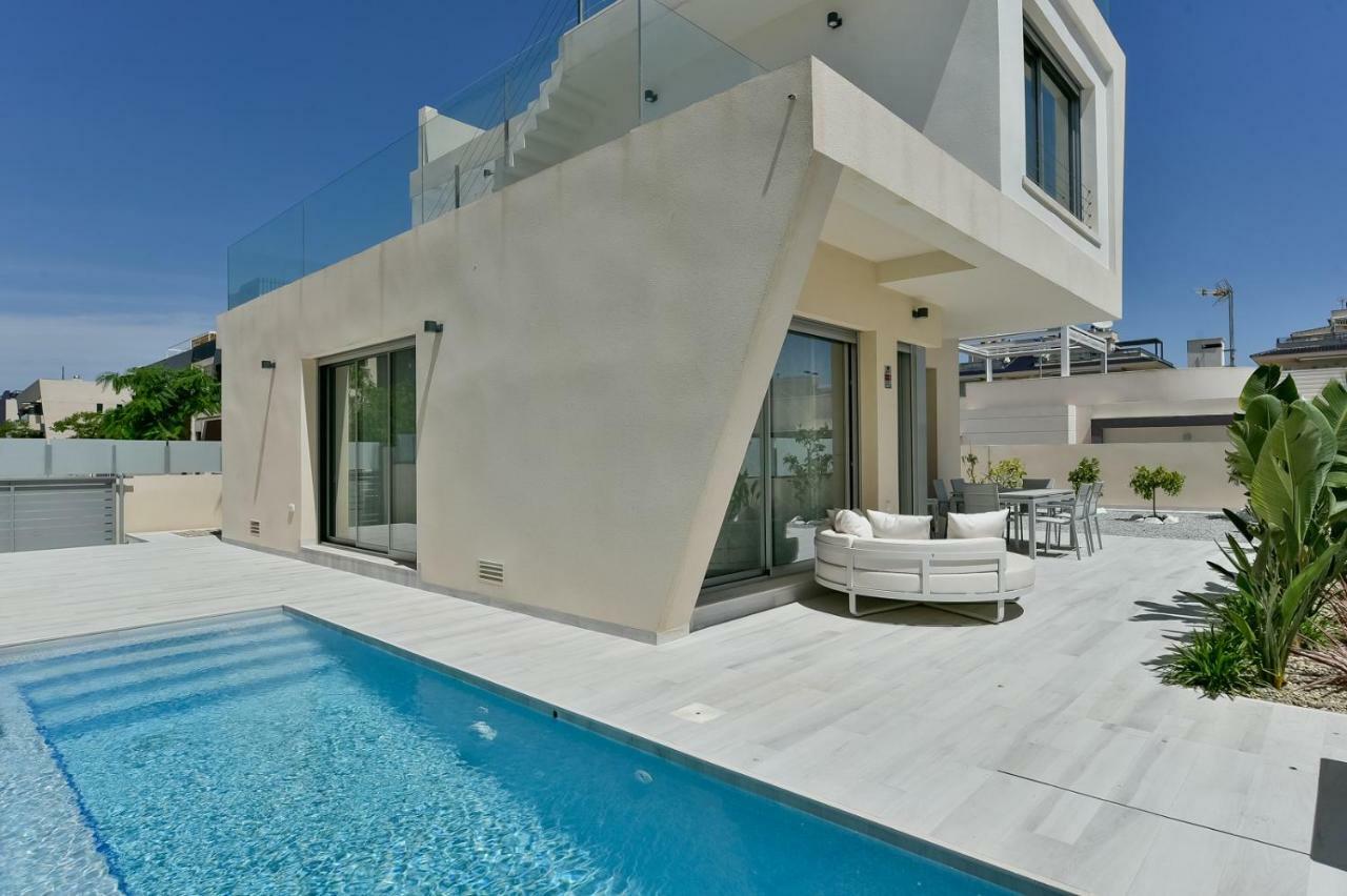 Casa Mazal, Lujosa Villa Independiente A 150M Del Mar Pilar de la Horadada Luaran gambar